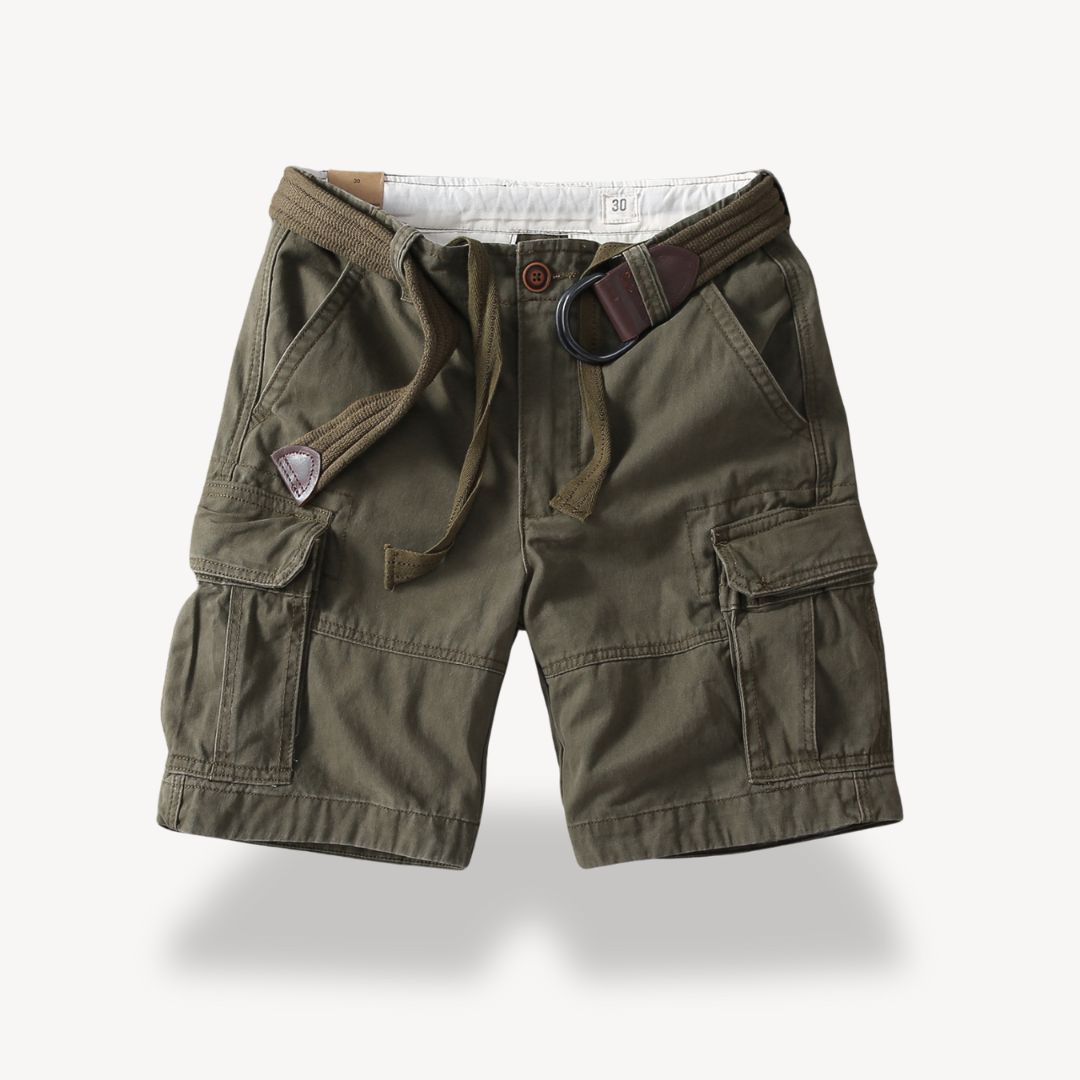 Herren Baumwolle Cargo Utility Shorts | Vestea