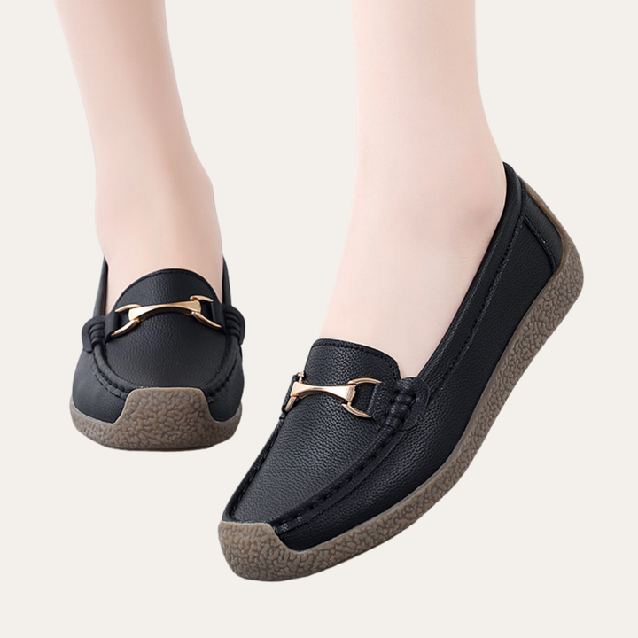 Orthopädische Damen Mokassin Slipper Schuhe Freizeit | Vestea
