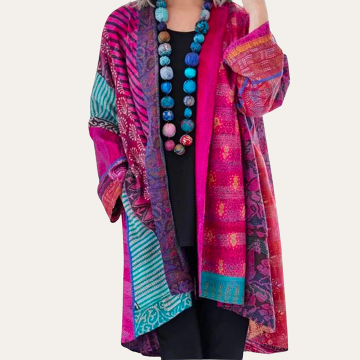 Kimono-Jacke mit Muster für Damen | Vestea