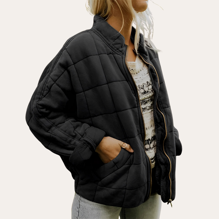 Damen Steppjacke mit Reißverschluss | Vestea
