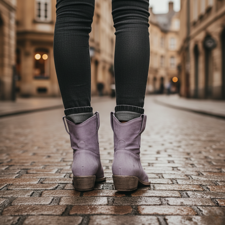 Damen Orthopädische Western-Stiefeletten Kurzschaft | Vestea