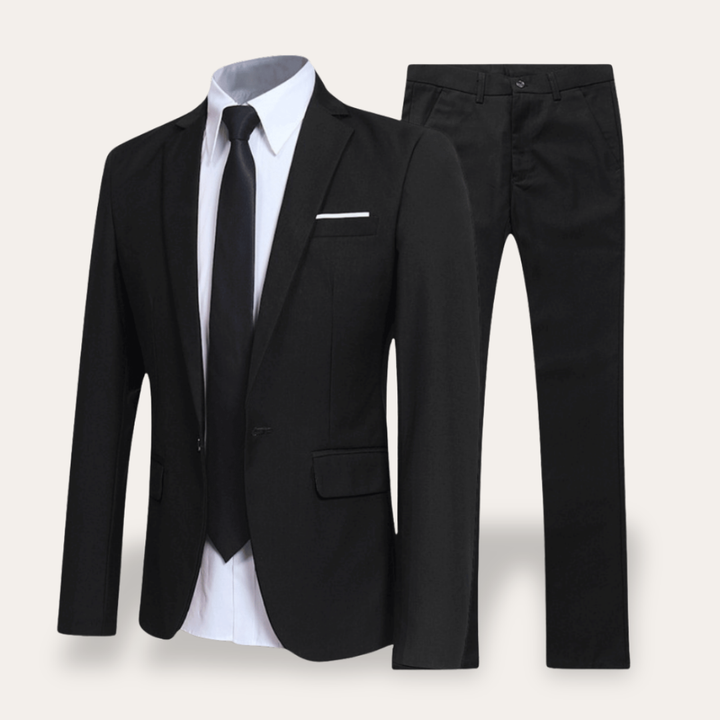 Herren Business Anzug Zweiteiler mit Sakko und Hose | Vestea
