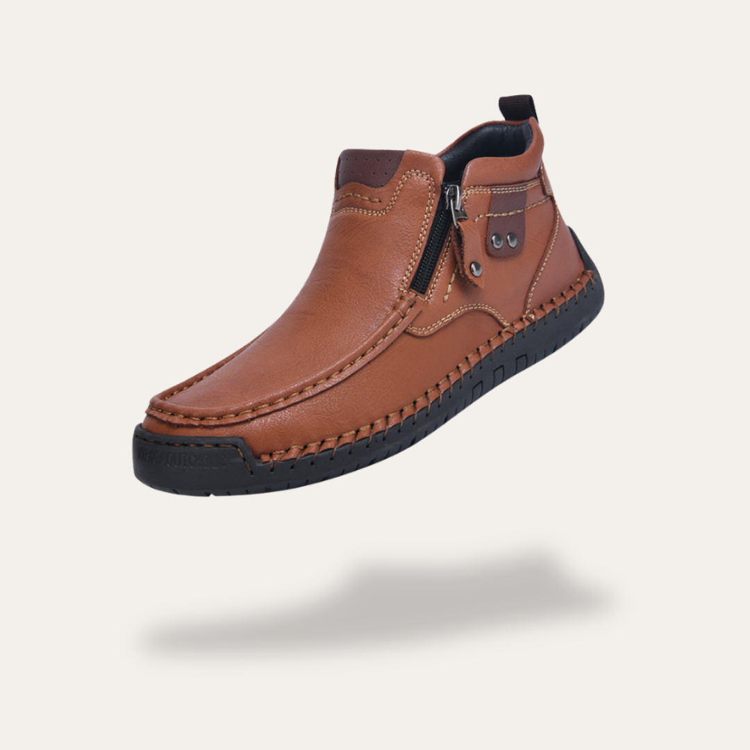 Orthopädische Herren Freizeitschuhe mit Reißverschluss | Vestea