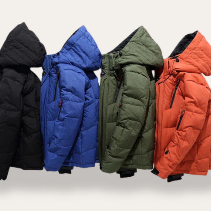 Herren Daunenjacke mit Kapuze, Winterjacke | Vestea