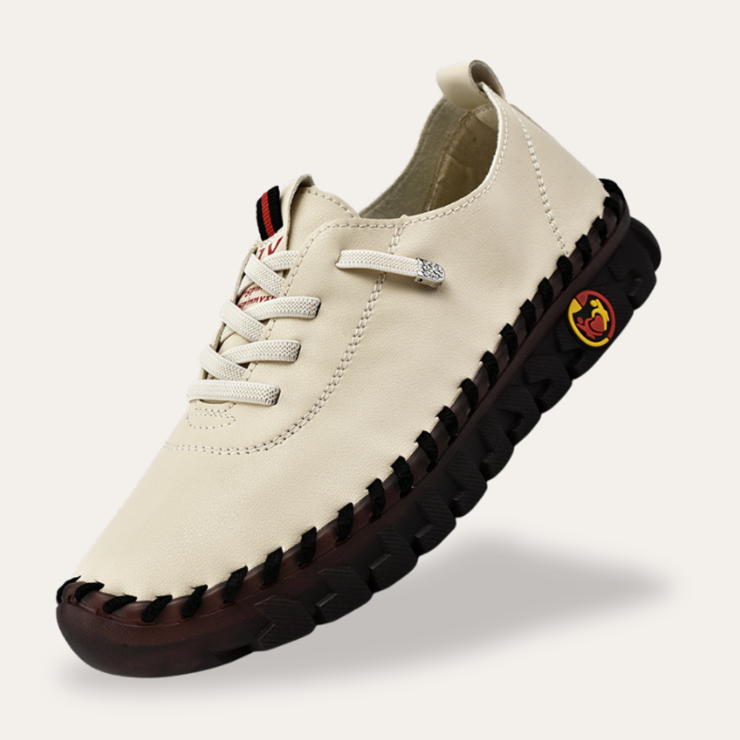 Orthopädische Herren Leder Freizeit Schuhe | Vestea
