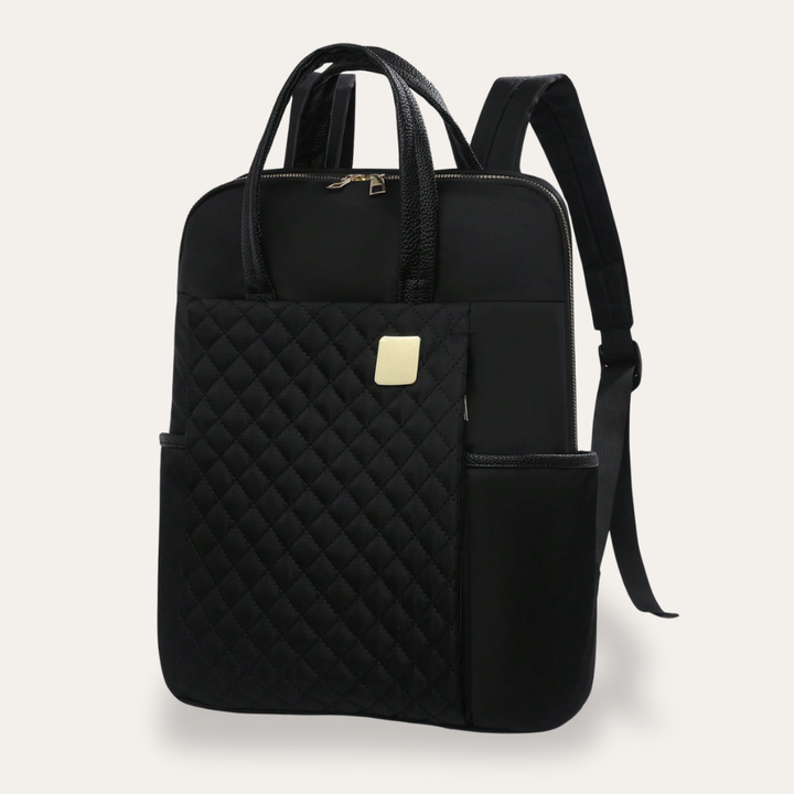 Damen Gepolsterter Rucksack Laptop Tasche Business Nylon | Vestea