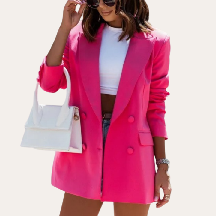 Damen Blazer mit Zweireiher Elegant | Vestea