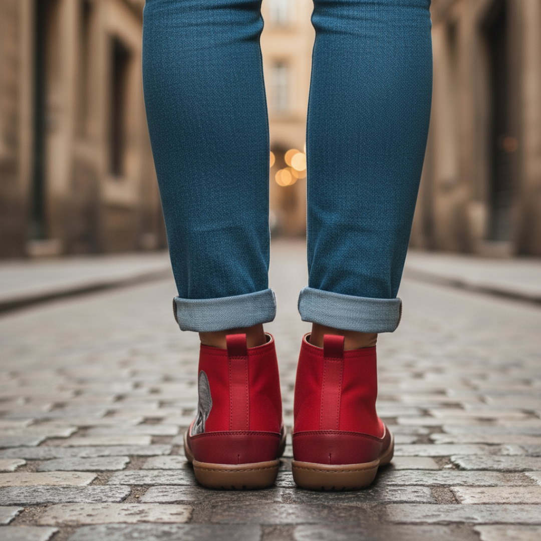 Damen Orthopädische Katzen-Sneaker High-Top | Vestea