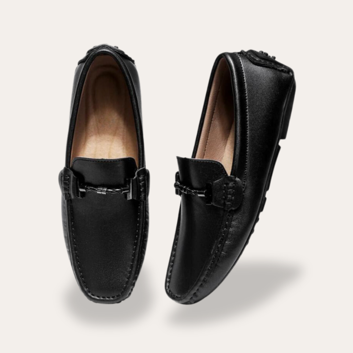 Herren Orthopedico Slipper Leder Loafer | Vestea