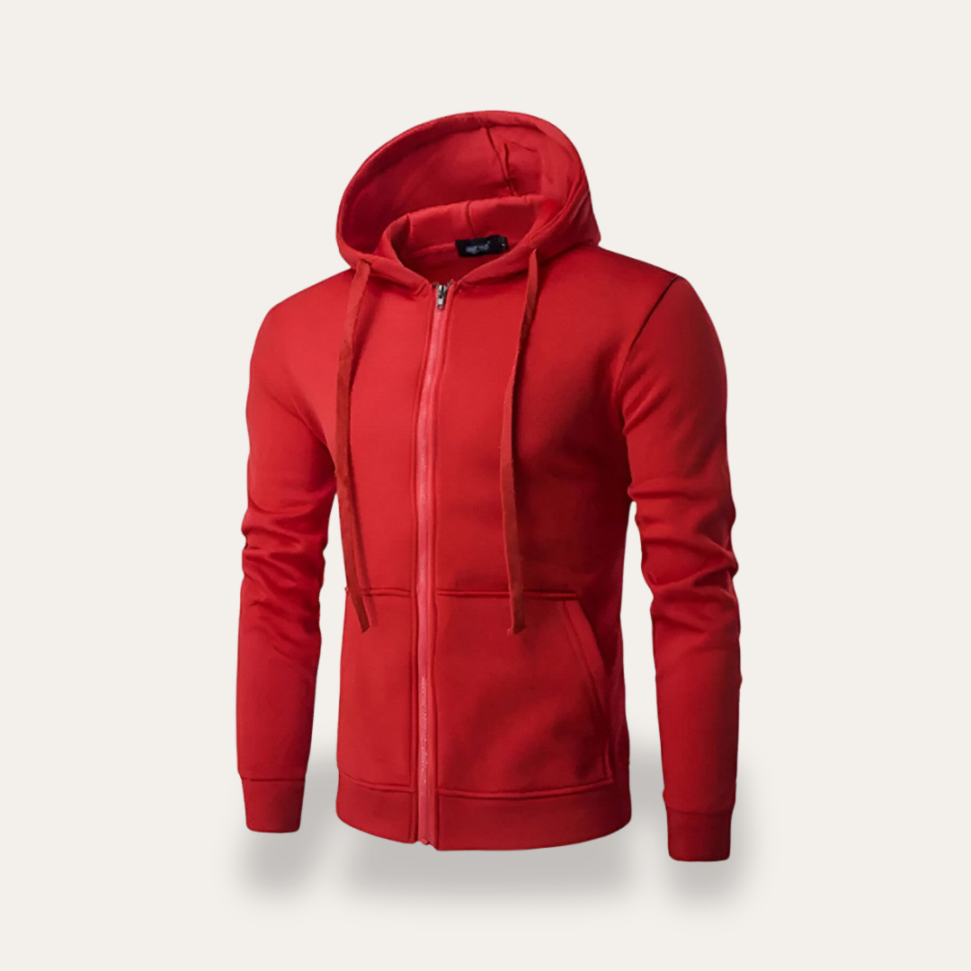 Herren Hoodie Sweatjacke mit Reißverschluss | Vestea