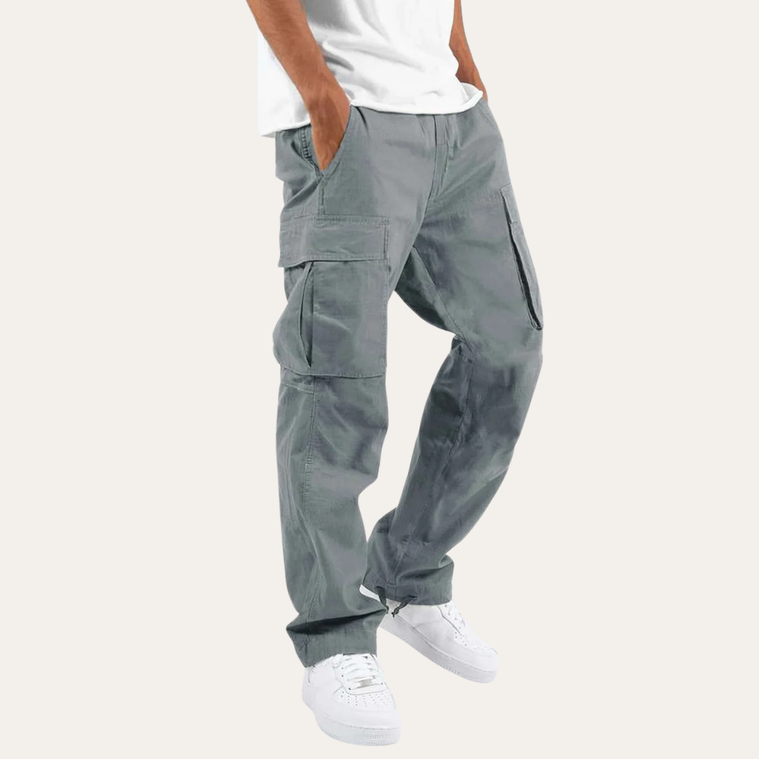 Herren Cargo Hose mit Taschen und Kordelzug | Vestea