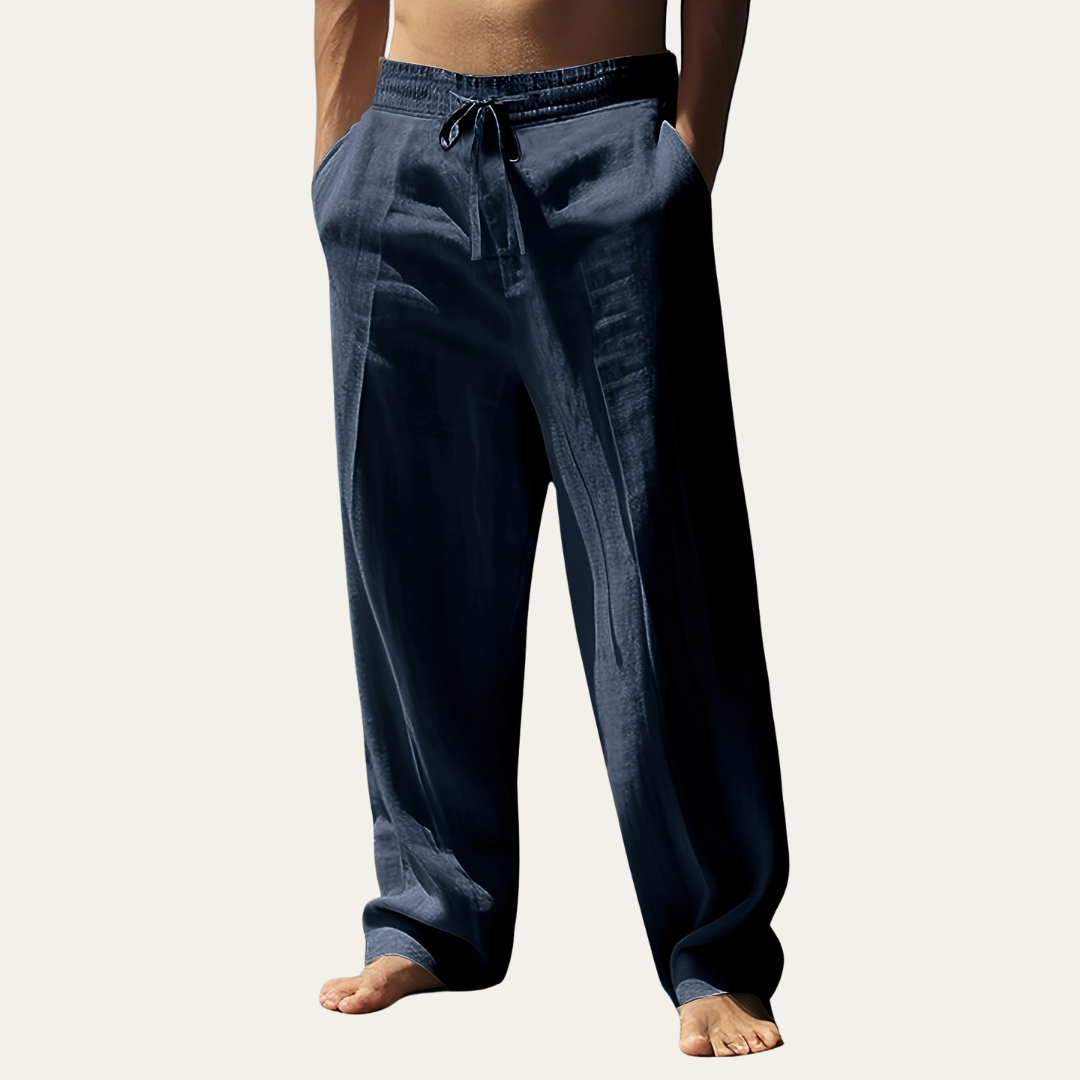 Herren Leinenhose, Bequeme Sommerhose  | Vestea