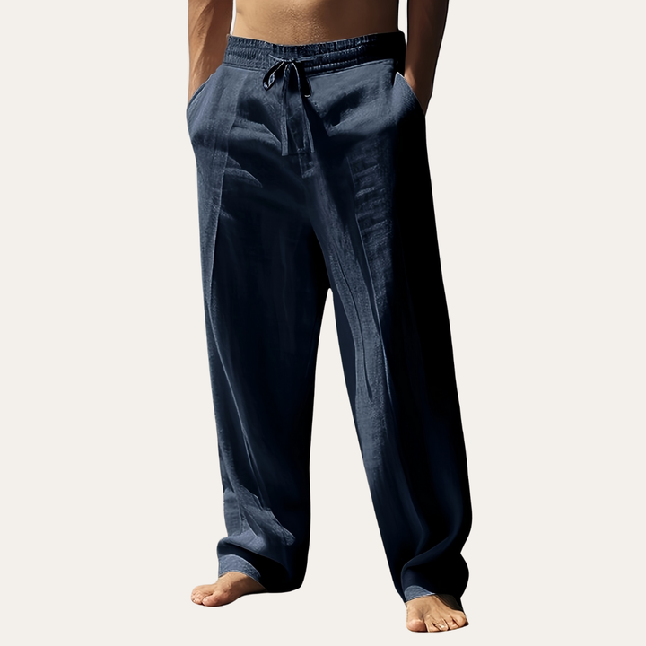 Herren Leinenhose, Bequeme Sommerhose  | Vestea