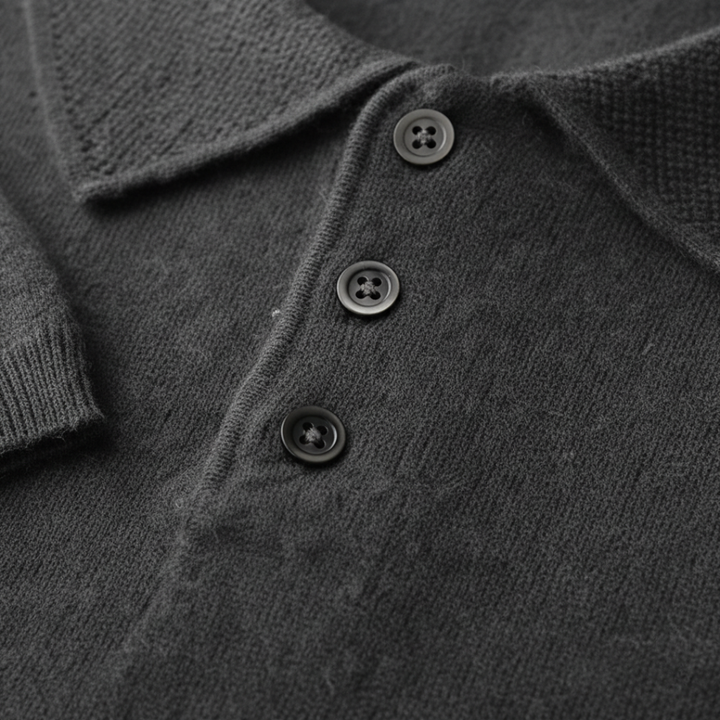 Men’s Knit Polo Shirt