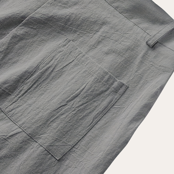 Herren Leinenhose mit Bundfalte | Vestea
