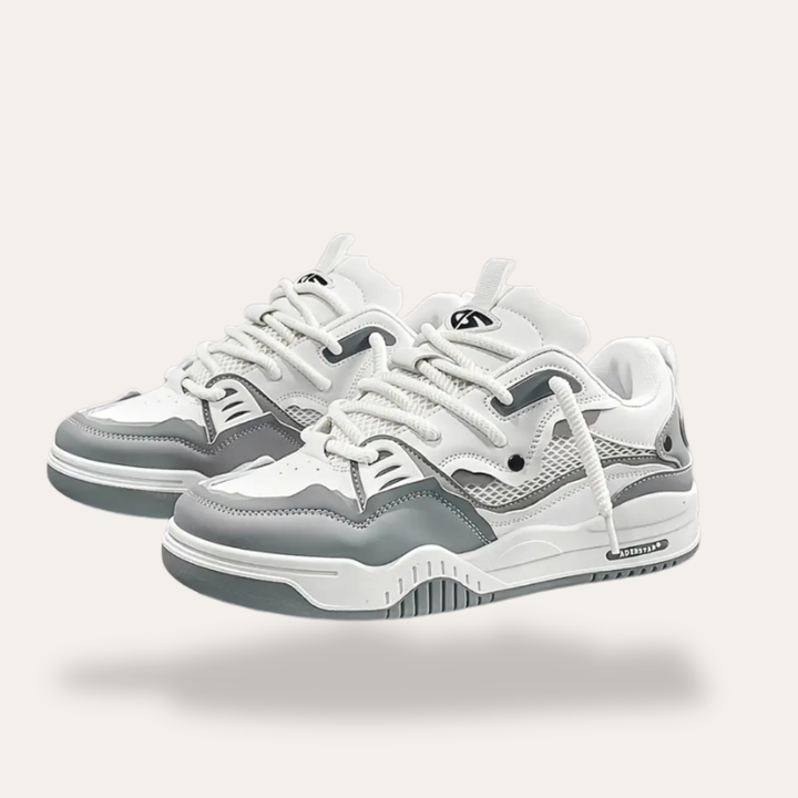 Orthopädische Sneakers mit Weißem Schnürsenkel für Herren | Vestea