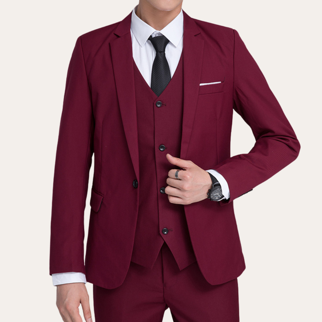 Herren Anzug Business 3-teilig | Vestea