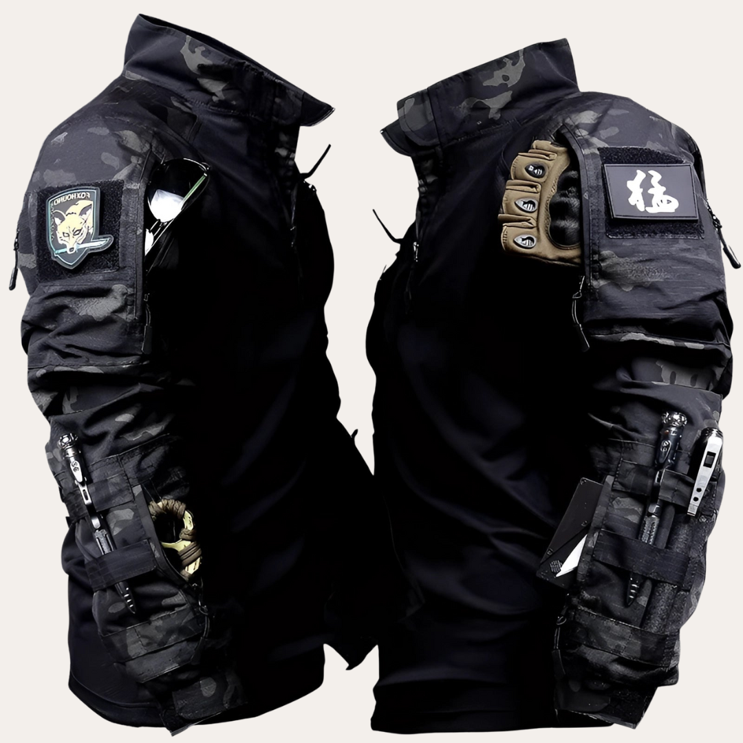 Herren Taktik-Outfit mit Multi-Camouflage Design | Vestea