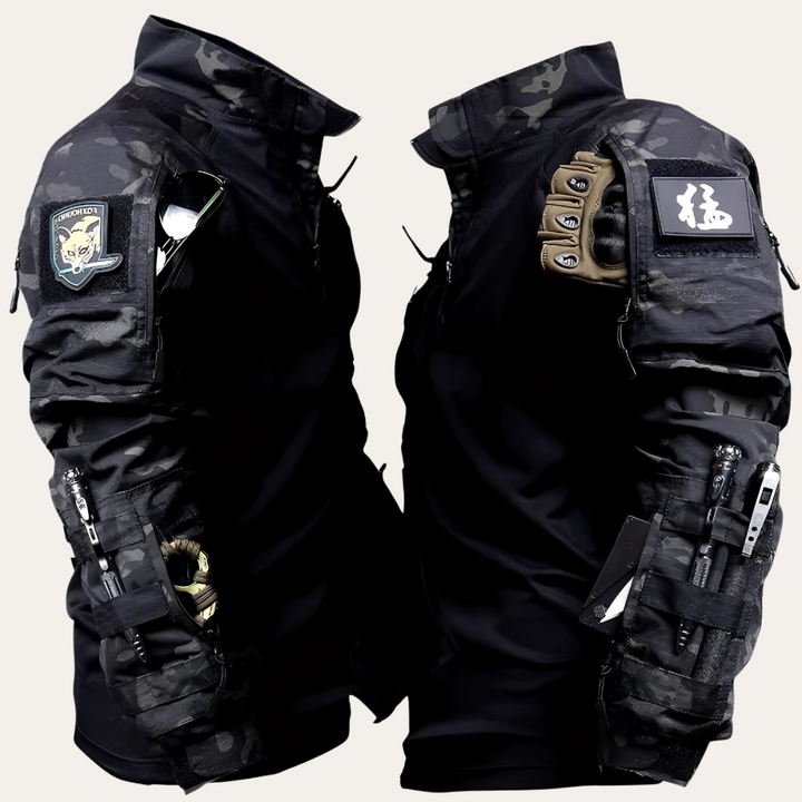 Herren Taktik-Outfit mit Multi-Camouflage Design | Vestea