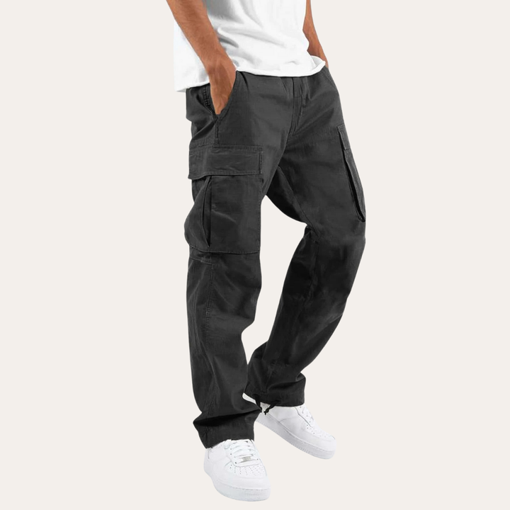 Herren Cargo Hose Baumwolle Freizeit Robust Bequem | Vestea