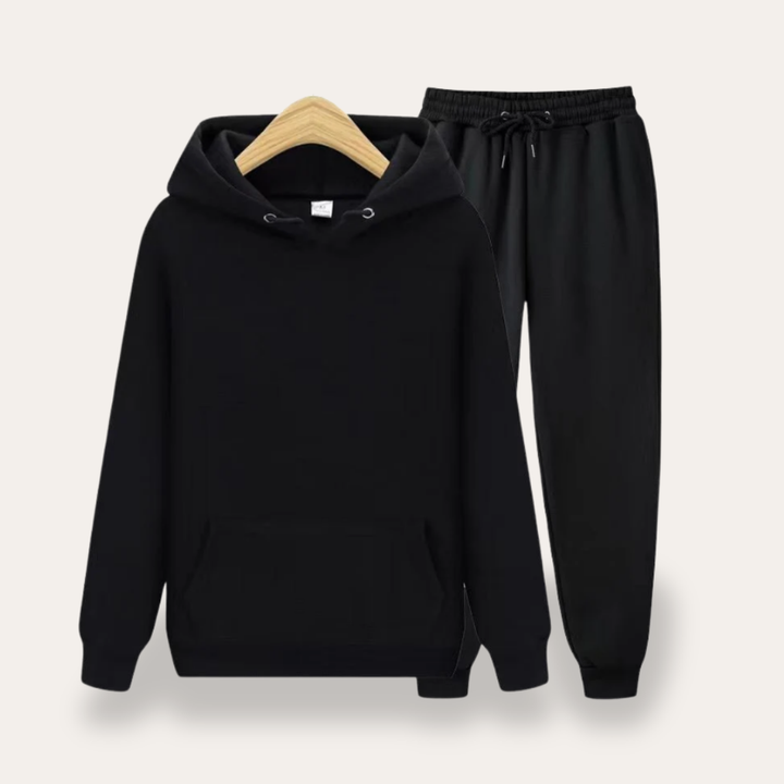 Herren Trainingsanzug Kapuzenpullover Jogginghose Freizeit Set | Vestea