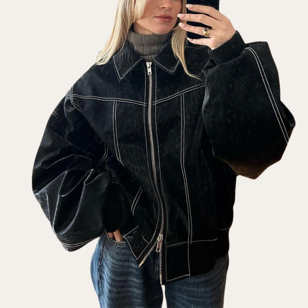 Damen Übergangsjacke mit Reißverschluss | Vestea