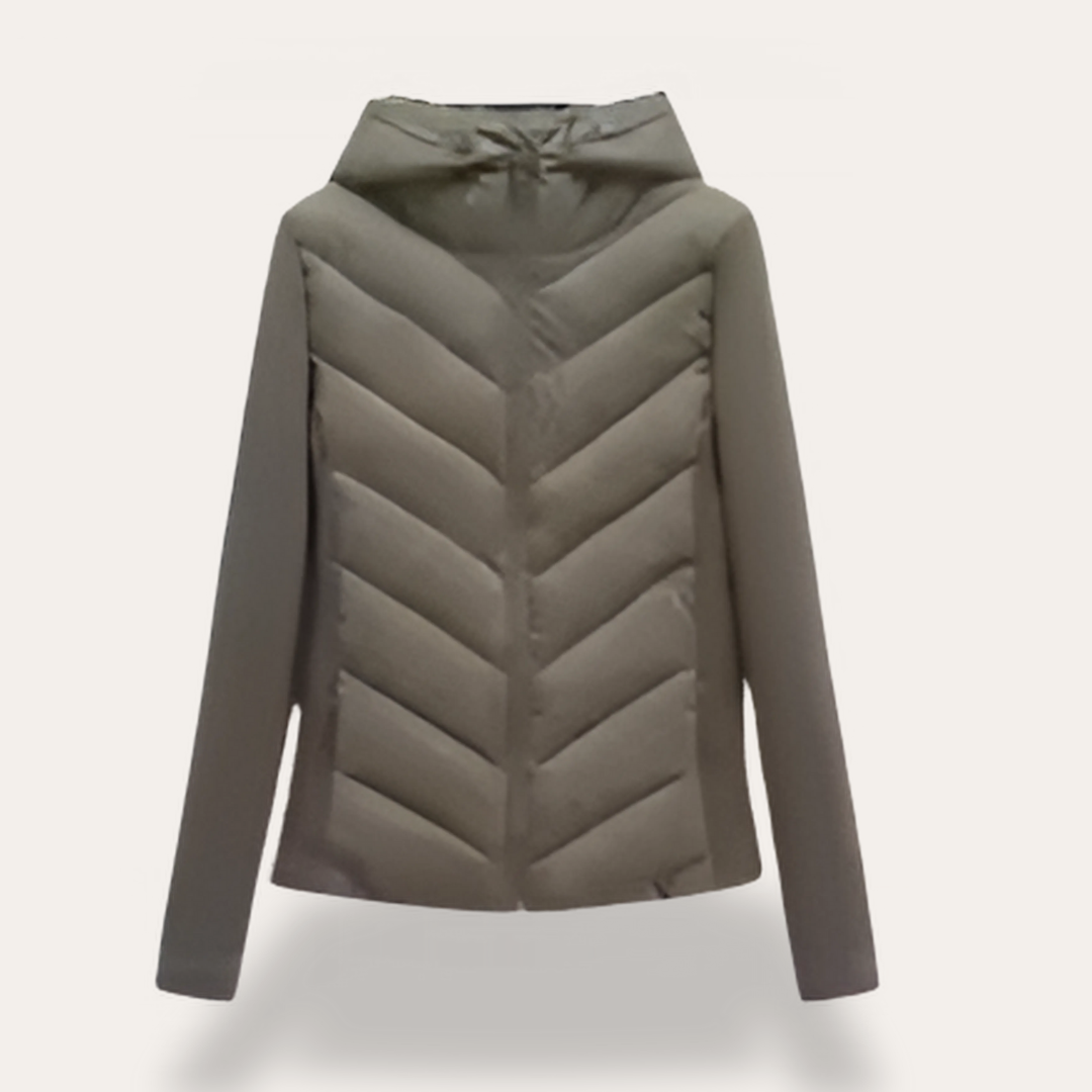 Damen Steppjacke mit Kapuze Leicht und Atmungsaktiv | Vestea