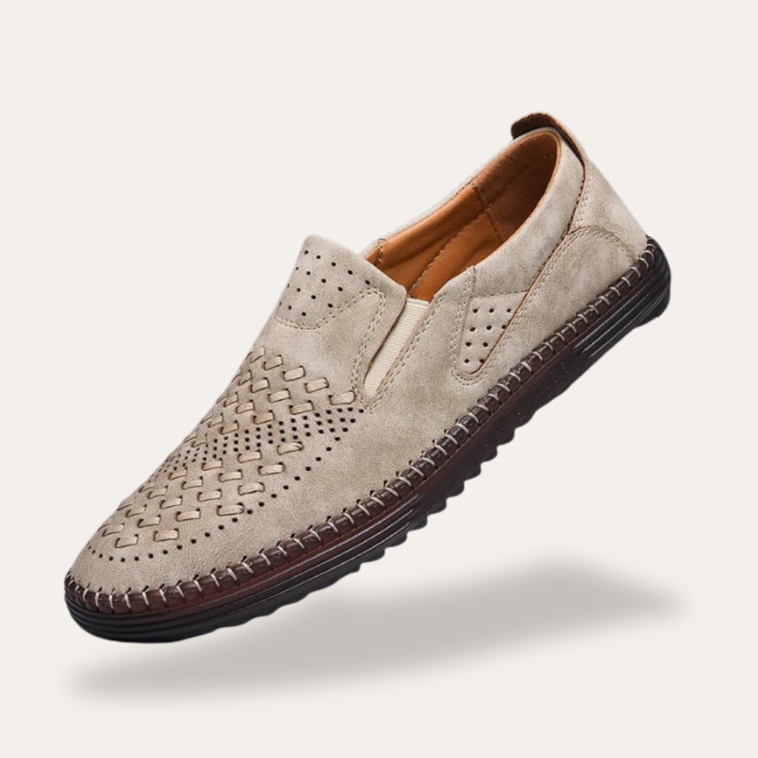 Herren Orthopedico Slipper Wildleder Atmungsaktiv Komfortsohle | Vestea