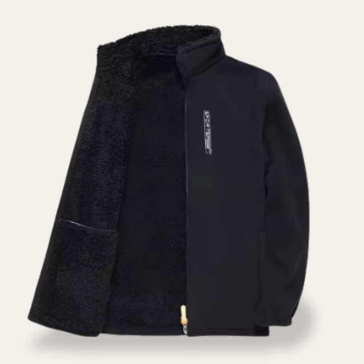 Herren Fleecejacke Winter Warm Freizeitmantel | Vestea
