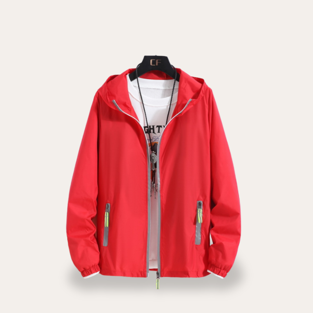 Herren Windbreaker Jacke mit Kapuze | Vestea