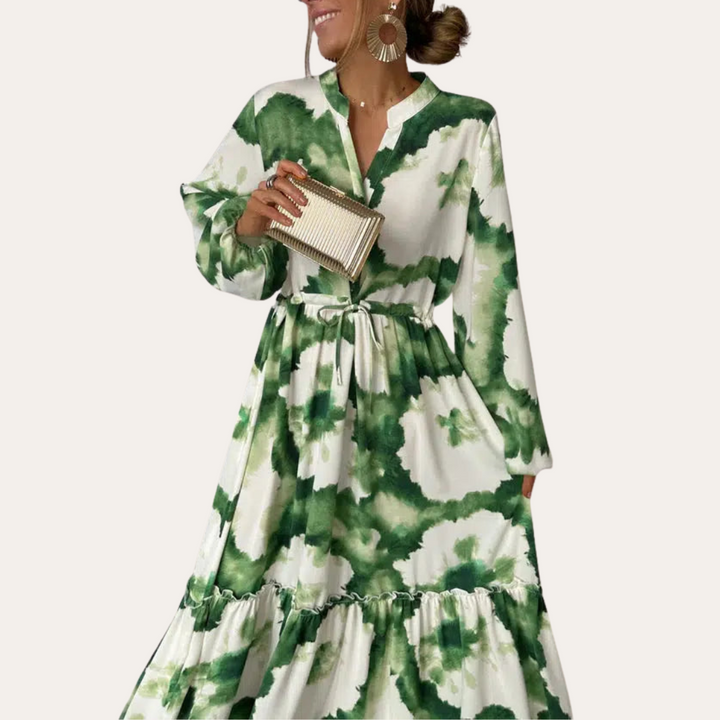Damen Kleid mit Blumenmuster | Vestea
