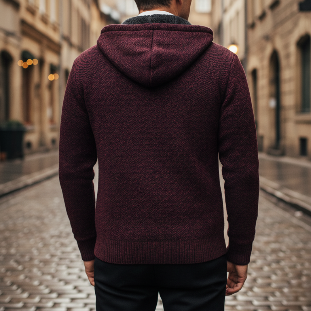 Herren Hoodie Jacke Smart Casual Streetstyle | Vestea