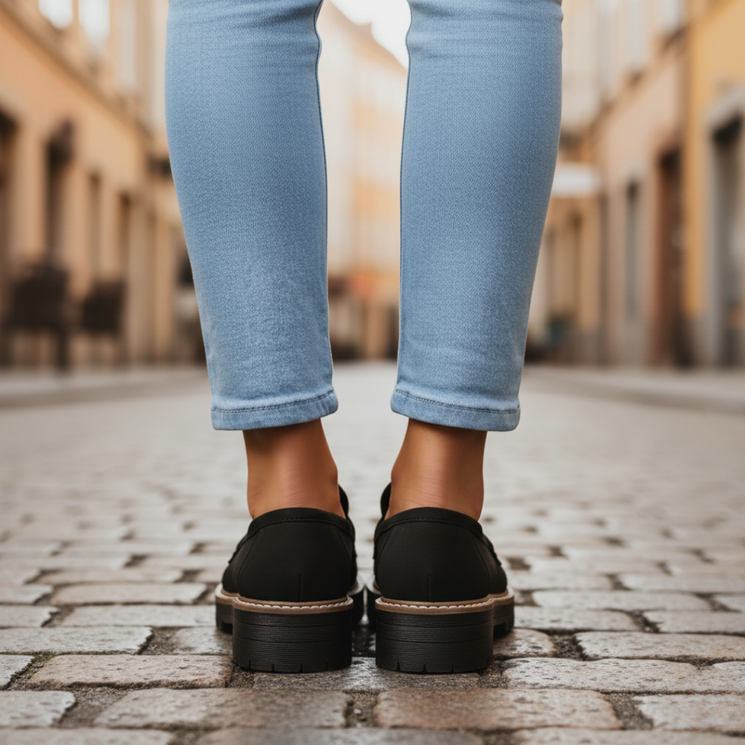 Damen Loafer mit Profilsohle Elegant | Vestea