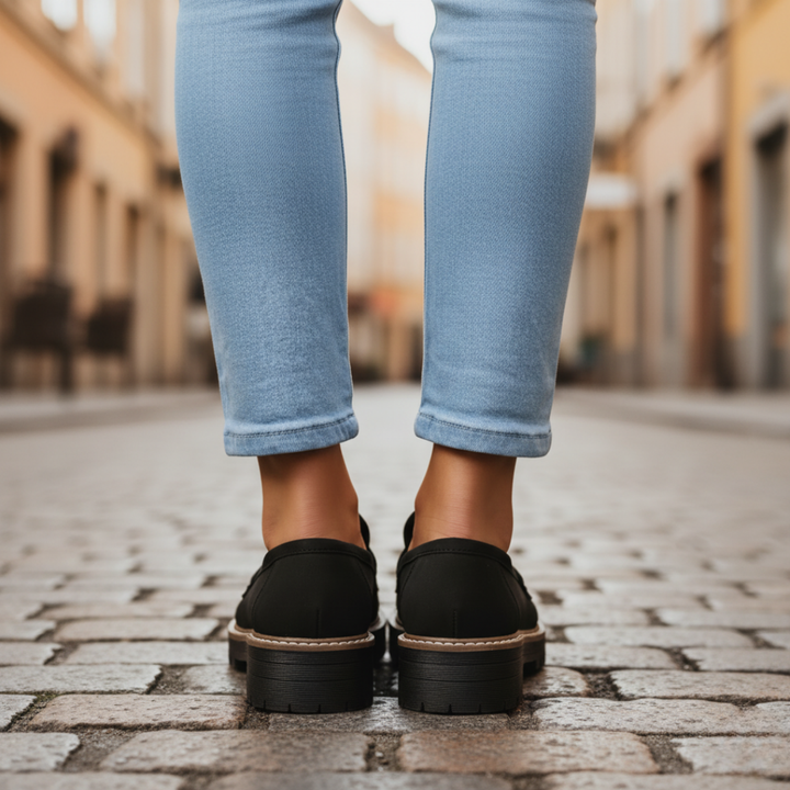 Damen Loafer mit Profilsohle Elegant | Vestea