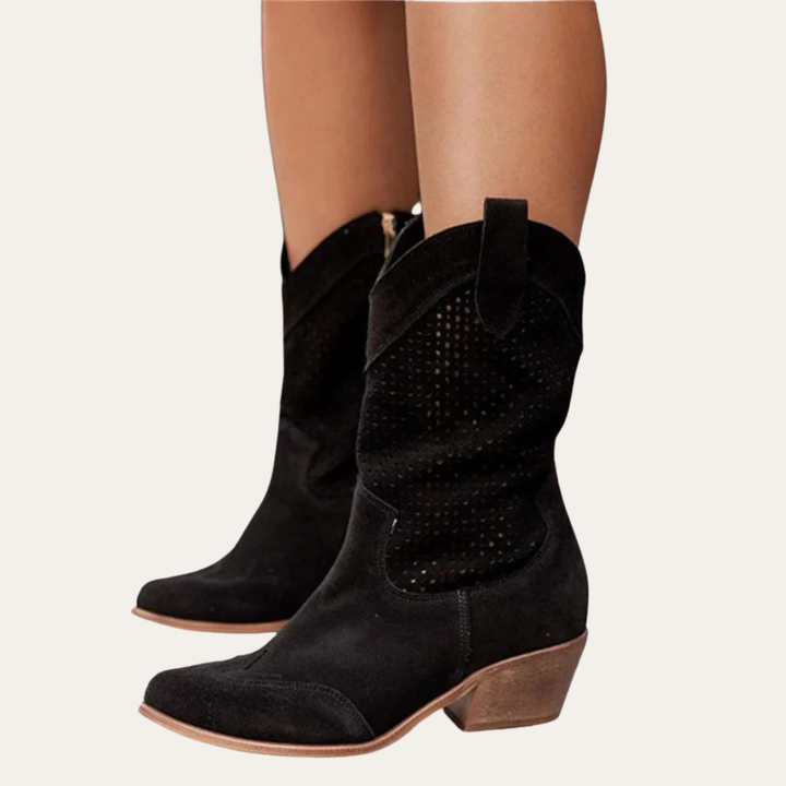 Damen Orthopädische Western Stiefel | Vestea