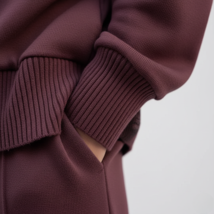 Damen Strick Set Oberteil und Hose | Vestea