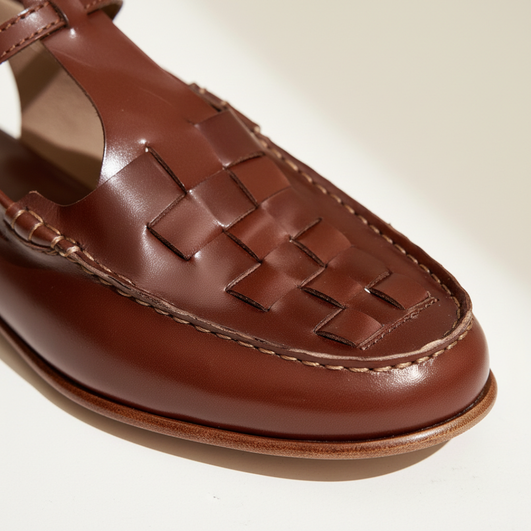 Women’s Orthopedic T-Strap Slingback Loafers