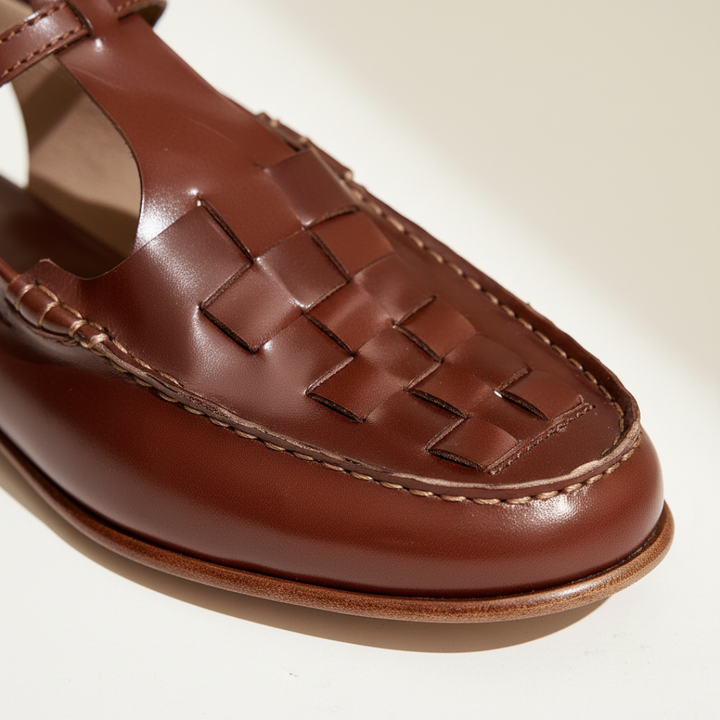 Women’s Orthopedic T-Strap Slingback Loafers