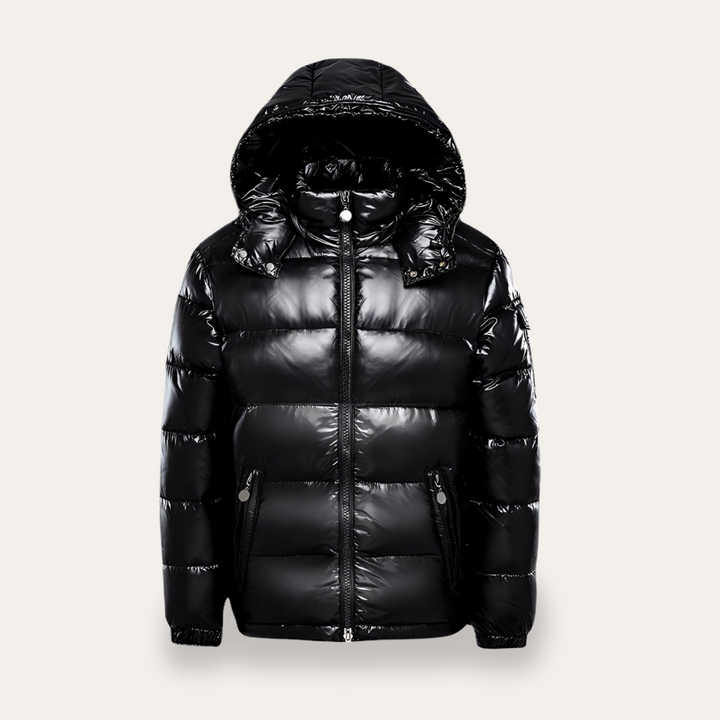 Herren Pufferjacke mit Kapuze und wasserabweisendem Finish | Vestea