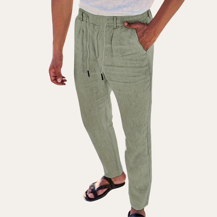 Lässige Herren Leinenhose  Atmungsaktive, bequeme für den Sommer | Vestea