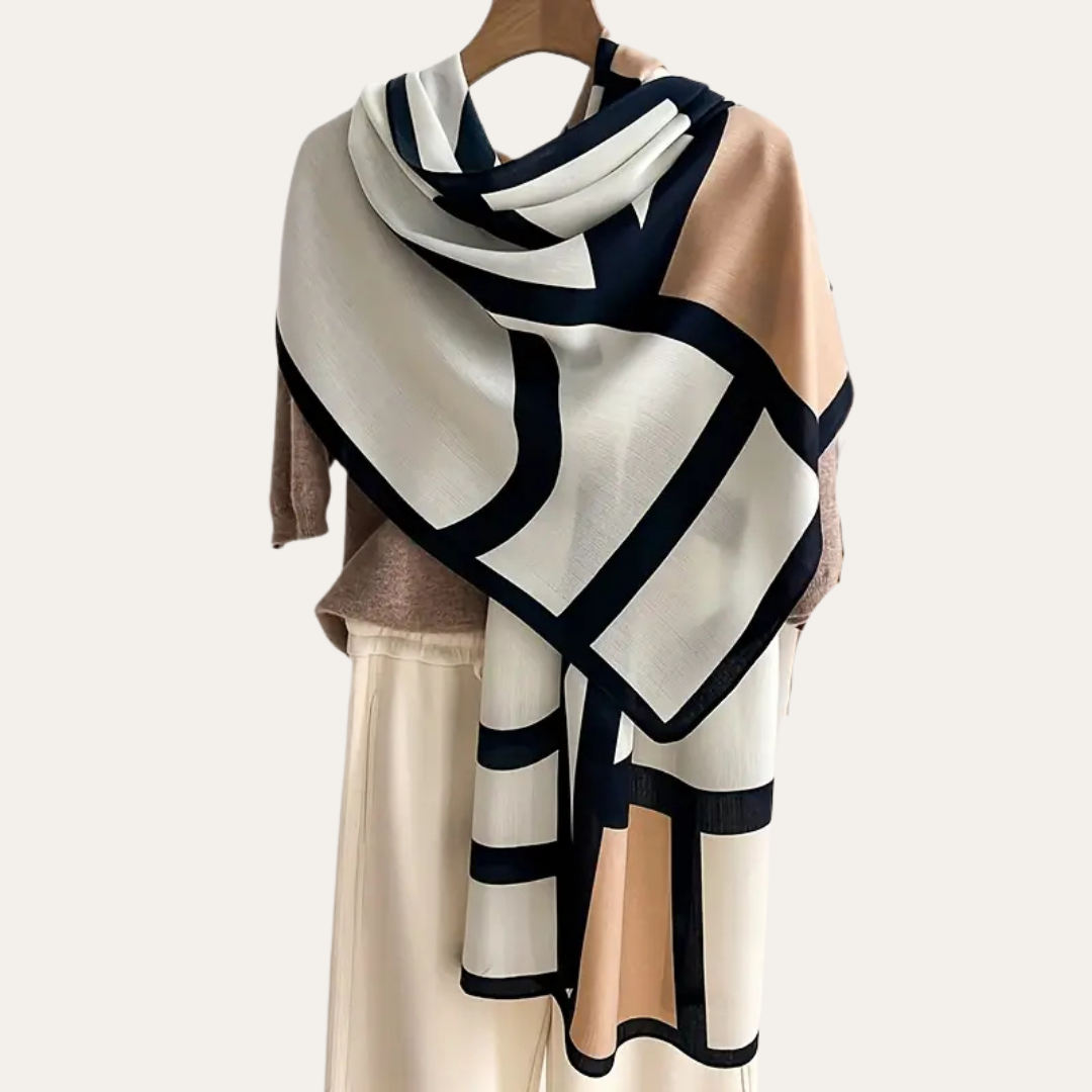Geometrisches Tuch für Damen | Vestea