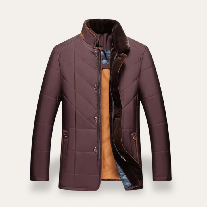 Herren Isolierte Steppjacke mit Thermo-Futter | Vestea