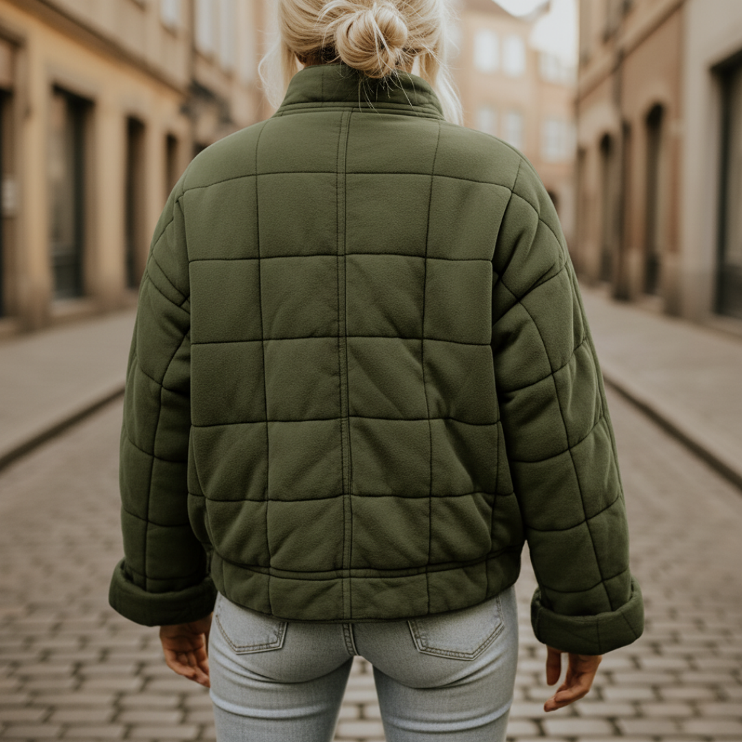 Damen Steppjacke Oversize | Vestea