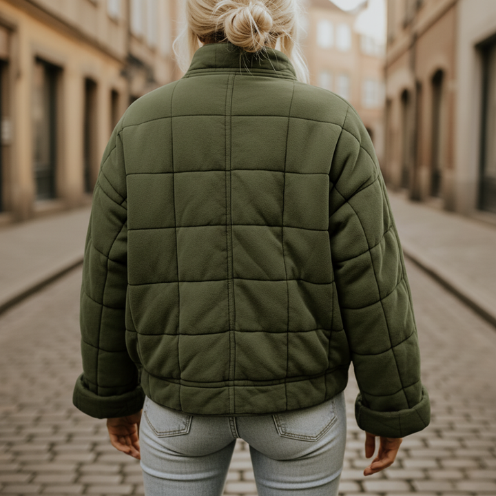 Damen Steppjacke Oversize | Vestea