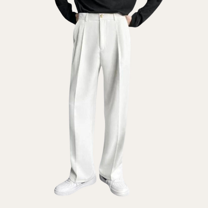 Herren Hochbundhose aus Wolle | Vestea
