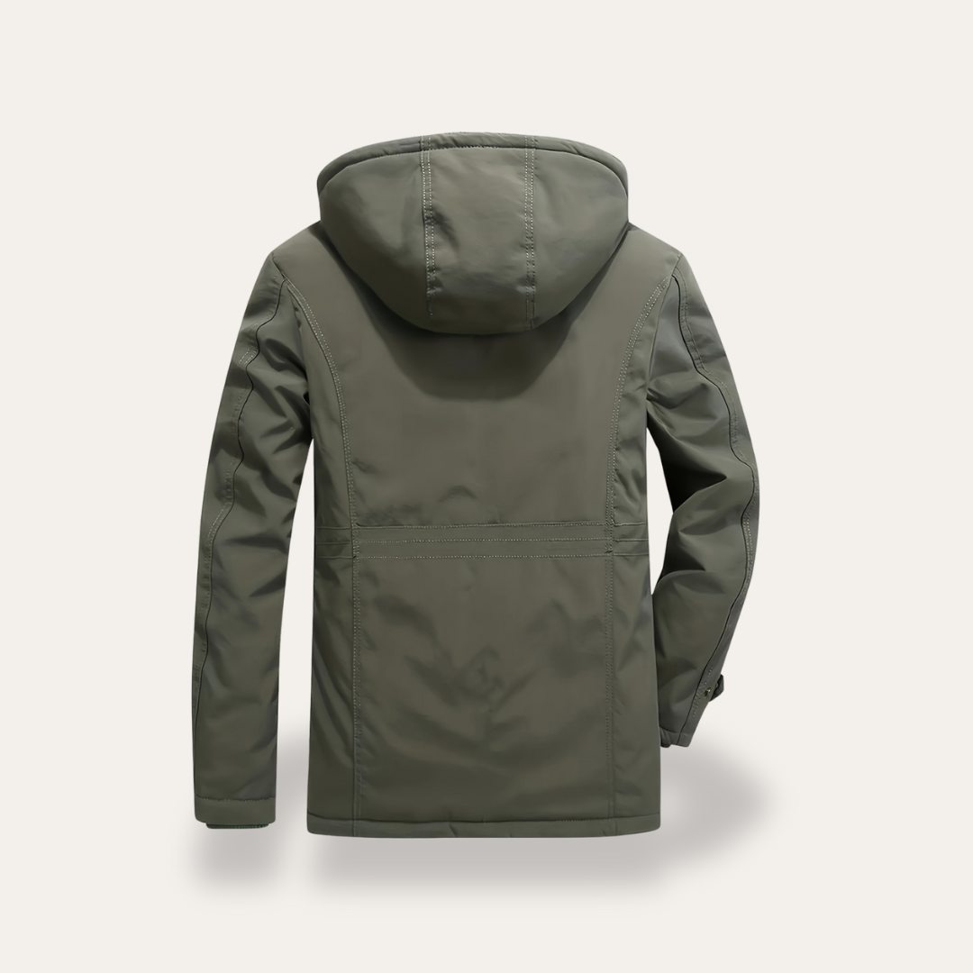 Herren-Winterjacke mit Kapuze | Vestea