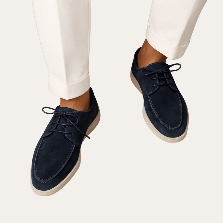 Herren Orthopedico Wildleder Schnürschuhe Freizeit Halbschuhe | Vestea