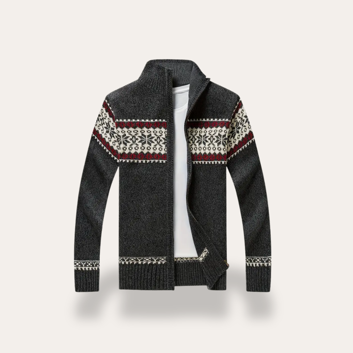Herren Strickjacke Reißverschluss | Vestea