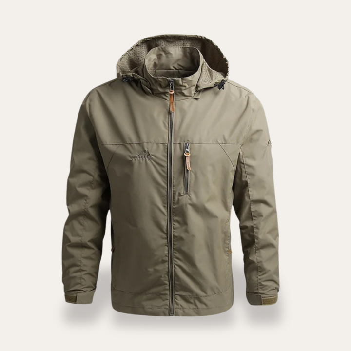 Herren Winddichte Outdoorjacke mit Kapuze | Vestea