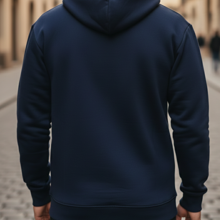 Herren Kapuzenjacke mit Reißverschluss sportliche Jacke mit Taschen | Vestea